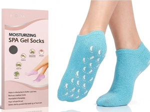 ถุงเท้าเจลเพื่อความชุ่มชื้นของเท้าและผิวที่นุ่มนวล พร้อมความสบายในทุกๆ วัน ออกแบบมาเพื่อช่วยรักษาความชุ่มชื้น - Product Image 1