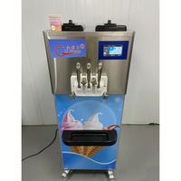 Machine à glace molle de table compacte 2+1 saveurs, la plus vendue - Prix