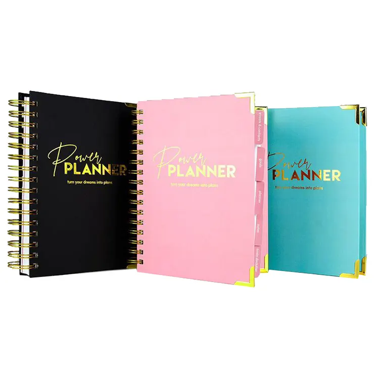 Doel Planner & Organizer - A5 Size 272 Pagina 'S Planning Dagboek Organizer - Hard Cover, Zakken & Tads