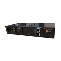 PDU Inteligente con SIM 4G, 125V-240V, 2 Tomas, 10A, Gestión Remota, Reinicio, Control de Temporización, PDU de Rack con Medición, Alerta por Correo Electrónico SNMP SMTP