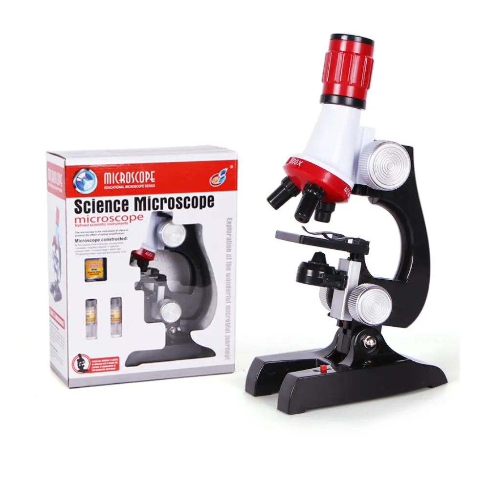 Wetenschap Kits Voor Kids Microscoop Mobiele Telefoon Met Led 1200X Educatief Speelgoed