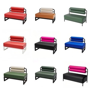 Luz comercial de lujo cabina de bambú sofá olla caliente barbacoa mesa de comedor montado en la pared tienda de té/cafetería/Casa de Té <span class=keywords><strong>Bar</strong></span> muebles conjunto hoteles - Product Image 5