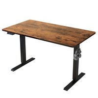 Bureau d'ordinateur électrique simple et réglable pour étudiant, idéal pour chambre d'étude ou bureau, vente directe usine, fabriqué en Chine