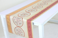 Nappe de table imperméable en PVC de 50 cm, résistante à l'huile, en gros