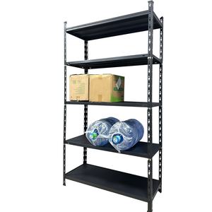 מחסן מתלים ברמה רב מתלים ברמה מתכת זווית פלדה מדף סופרמרקט מדפים מתלה מתכת אור - Product Image 2