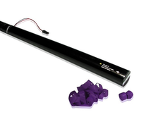 Canon à confettis électrique noir personnalisé de 80 cm, écologique, jetable, sûr pour Halloween, Noël, Diwali, Nouvel An, remise de diplômes, mariage