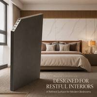 Panneau mural composite en aluminium alvéolaire SPC personnalisé 1220x2440mm ignifuge pour villa, hôtel, intérieur commercial