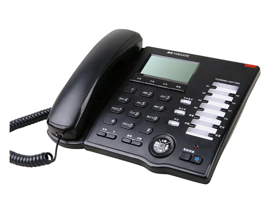 ESN-118 Corded Desktop Caller ID Telephone Home Telephone Office Telephone Landline Phone