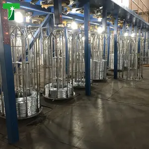 뜨거운 담근 기 아연 도금 막대 공장 공급 아연 코팅 고탄소 아연 도금 철 와이어 가격 0.3mm 와이어 0.5mm 1.0mm 6mm