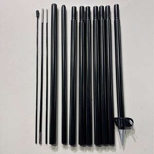 Drapeau de plage personnalisé en forme de goutte d'eau avec base à injection d'eau, vente en gros pour la publicité et la <span class=keywords><strong>décoration</strong></span> d'événements extérieurs - Product Image 4
