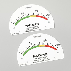 Ronde zeefdruk bedrukte driedimensionale metalen plaquette huishoudelijk apparaat mechanische schaal wijzerplaat dashboard bord corrosiebestendig - Product Image 2
