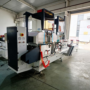 <span class=keywords><strong>เครื่อง</strong></span>เลื่อยตัดความแม่นยำสูงแบบสองหัว CNC/จอแสดงผล<span class=keywords><strong>ดิจิตอล</strong></span> สำหรับการแปรรูปประตูและหน้าต่างระบบอลูมิเนียมกันความร้อน - Product Image 4