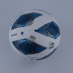 Molten Size 5 size 4 Blue <b>Football</b> Thermally Bonded Soccer Ball Tpu <b>Leather</b> for <b>Football</b> Training - Product Image 6