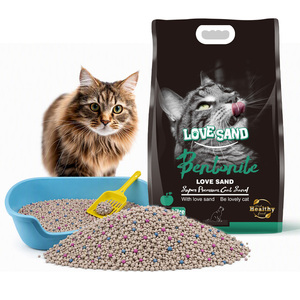 Neutraliseur d'Ammoniac 72 Heures Arena pour Chats, Sable de Bentonite Fin Antibactérien pour Foyers d'Animaux, Usine OEM - Product Image 1