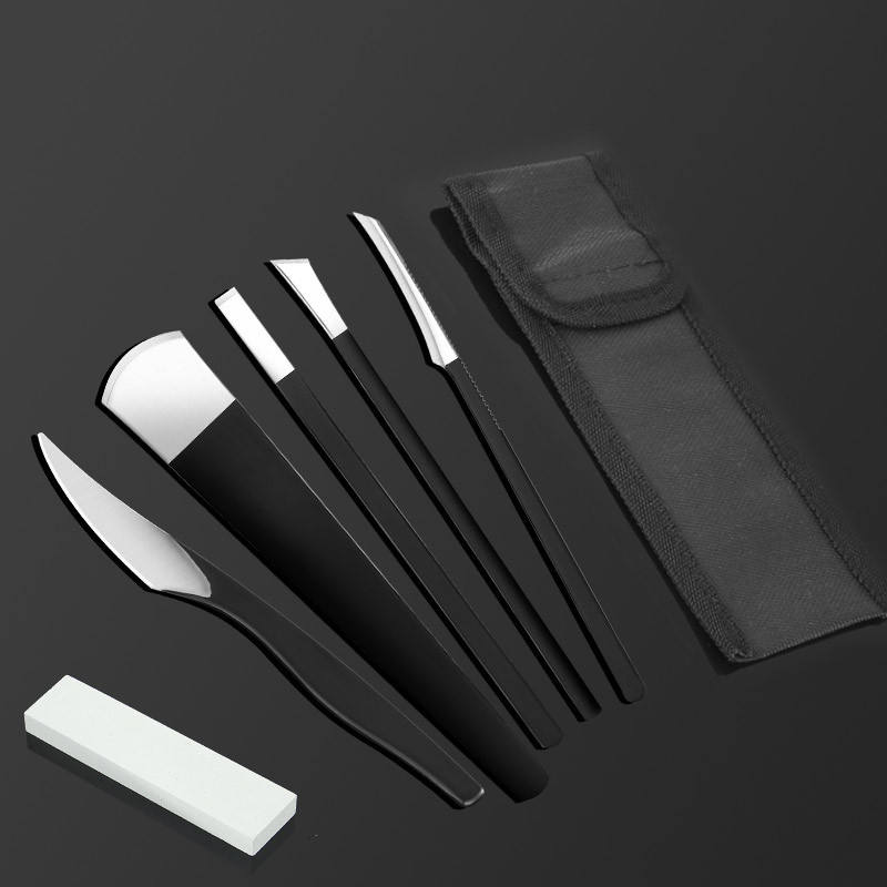 Set 4: 5pc knives+ grindstone set