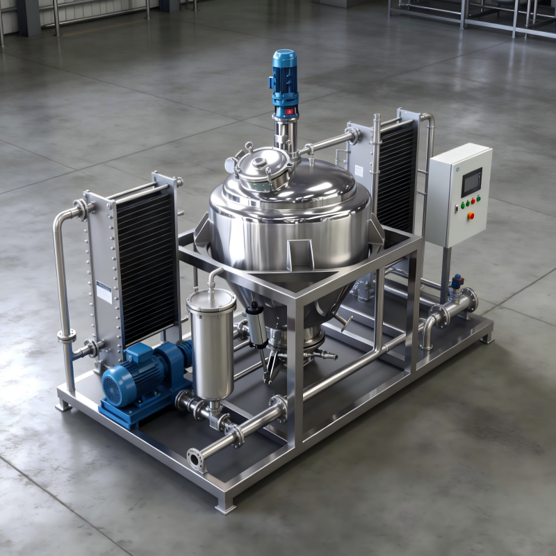 Essential Oil Concentrate Extraction Unit Jacketed