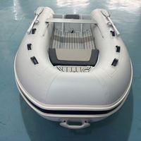 Bateau semi-rigide en aluminium de 9,5 pieds pour 4 personnes, Achilles Hypalon avec compartiment de proépilote en aluminium, luxe offshore, fournisseur chinois pour commandes en gros