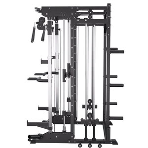 Máquina Smith Multifuncional con Sistema de <span class=keywords><strong>Poleas</strong></span> Dobles, Equipo de Entrenamiento de Fuerza para Gimnasio Comercial, <span class=keywords><strong>Jaula</strong></span> de Sentadillas - Product Image 5