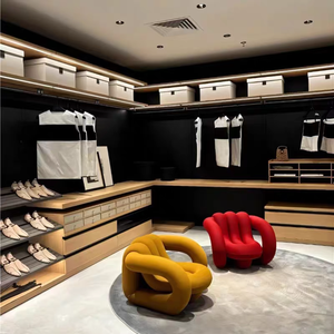 Nuova Poltrona Singola Mini <span class=keywords><strong>Pasha</strong></span> dal Design Moderno con Rivestimento in Cashmere e Imbottitura in Spugna per Uso Alberghiero e Relax di Lusso - Product Image 5