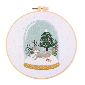 Adult Starter Handmade <b>Embroidery</b> <b>Kits</b> with Polyester-Stitching & Needlework Crafts <b>for</b> <b>Beginners</b> - Product Image 5