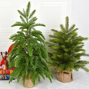 Wholesale 50-70cm <b>Mini</b> Cedar Artificial <b>Christmas</b> <b>Tree</b> Eco-Friendly Lightweight Custom Color China Supplier High Quality - Product Image 2