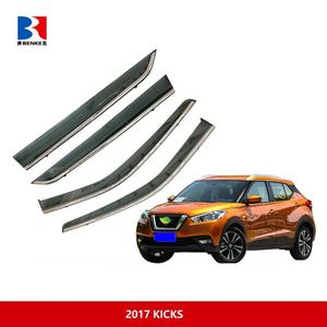Déflecteurs d'air latéraux pour NISSAN KICKS 2022, en PC, pour vitres de portières - Product Image 2