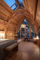 Maisons préfabriquées triangulaires modernes, simples, luxueuses et spéciales pour la vie et l'hôtel
