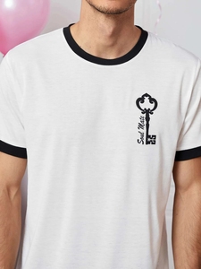 Pigiama produce <span class=keywords><strong>pigiami</strong></span> in tessuto di cotone estivo abbinato per uomo e donna - Product Image 5