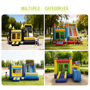 Castillo Inflable con Tobogán, Precio Económico, Color Personalizable, Castillos Hinchables de China - Product Image 4