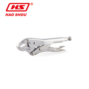 Alicates de presión ajustables Hao Shou de acero al cromo vanadio de grado industrial con mordaza dentada de un solo extremo y sistema de trinquete manual métrico - Product Image 1