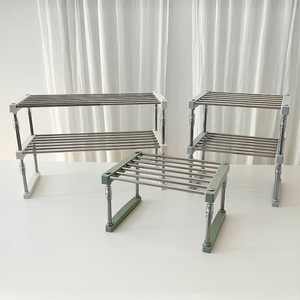 kitchen multipurpose counter <strong>Shelves</strong> <strong>Expandable</strong> Stackable cabinet organizer <strong>shelf</strong> - Product Image 6
