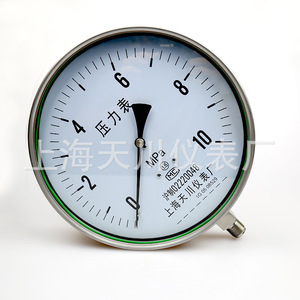 Stainless Steel Pressure <b>Gauge</b> Y200BF 0-60 Mpa Thread Connection <b>Vacuum</b> <b>Gauge</b> Shanghai Origin - Product Image 1