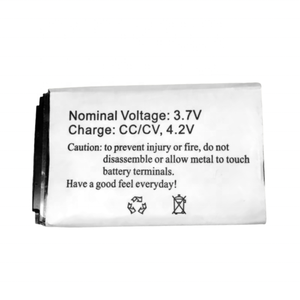 BATERAI STAR 6000 RHINO POWER BERKUALITAS TINGGI untuk <span class=keywords><strong>COMEN</strong></span> STAR 5000A LuckCome <span class=keywords><strong>Fetal</strong></span> Doppler FM-3D untuk <span class=keywords><strong>Monitor</strong></span> Tanda Vital 3.7v 600mAh - Product Image 6