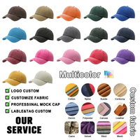 Gorras de Béisbol Lisas al por Mayor con Logotipo Personalizado, Unisex, Vintage, de Algodón, Ajustables, Estilo Trucker, Desgastadas, Deportivas, con Efecto Lavado