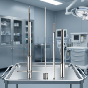 Edelstahl-Knochenbiopsie-Instrumentenset Manuelles Orthopädisches Chirurgie-Werkzeug Knochenprobenentnahmesonde Medizinisches Gerät - Product Image 3
