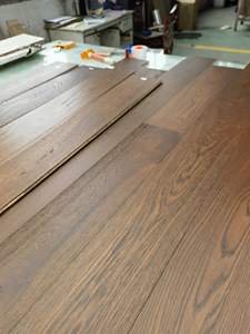 Parquet de acacia de hoja pequeña corta preacabado/sin terminar - Product Image 2