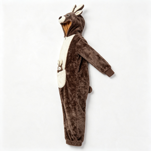 Pijama personalizado de alce, kigurumi de reno navideño, pijama de animal de peluche - Product Image 2