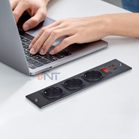Prises de courant encastrées pour meubles de table avec 3 prises EU pour canapé avec ports USB A+C