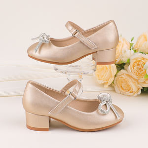 Zapatos de Baile para Niñas, Zapatos de Vestir Tipo Mary Jane, Antideslizantes, Cómodos, Duraderos, Ligeros, Diseño Moderno para Fiestas y Escuela - Product Image 1