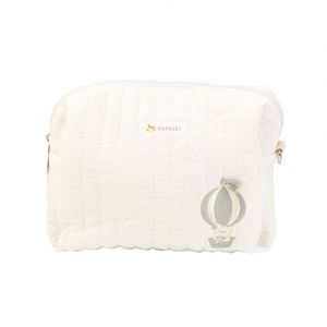 Bolsa de Maquillaje de Viaje con Cierre, Linda y de Alta Calidad, Gran Capacidad, Cómoda, de Algodón para Mujer, Hermosa Bolsa de Almacenamiento de Algodón - Product Image 5