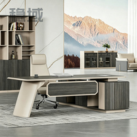 Bureau de direction de luxe pour PDG et managers, mobilier de bureau