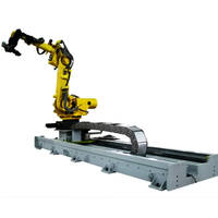 Cnc Haute Qualité Best-seller PY Robot De Soudage Piste Coulissante Au Sol 6 Axes Robot Industriel Rail Au Sol