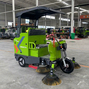 Balayeuse industrielle électrique autoportée pour routes et sols avec contrôle intelligent – Transport spécial - Product Image 1