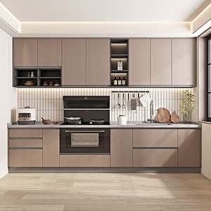 Juego de Muebles de Cocina Santopova con Estufa Integrada y Protector de Azulejos - Product Image 4