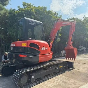 Excavadora Usada Kubota U55 Pequeña Original en Venta, Maquinaria de Excavación Hidráulica de Segunda Mano Kubota U55 20 30 35 - Product Image 1
