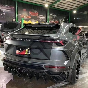 เหมาะสำหรับรถยนต์ Urus SUV คาร์บอนไฟเบอร์คุณภาพสูง ปีกหลังส่วนบน ปีกกลาง สปอยเลอร์ท้าย รุ่นปี 2018-2021 - Product Image 5