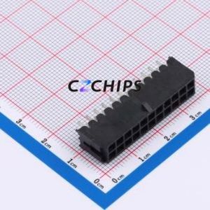 ZX-MX3.0-2-11PZZ Wire-to-Board Pin Header Through hole Component (THT),P=3mm Connector 2x11P 3mm Through Hole Micro-Fit (MX 3.0) - Product Image 1