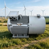 Alternateur silencieux Enning, hydroélectrique, à aimant permanent, synchrone, pour éolienne verticale, 10 kW, 48Vac-1140Vac