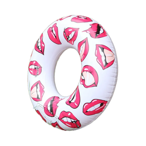 Anillo de natación exquisito de PVC con <span class=keywords><strong>labio</strong></span> Rosa inflable personalizado de PVC - Product Image 1