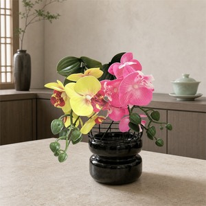 Orquídeas Phalaenopsis Artificiales de 24 Pulgadas de Alto Sin Maceta, Decoración del Hogar, Accesorios Simples para Fotografía - Product Image 4